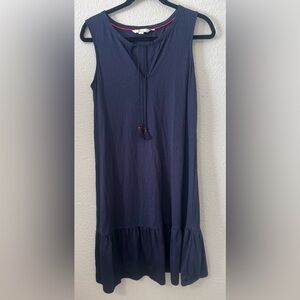 BODEN Tassel V-Neck Midi Dress-Size 4